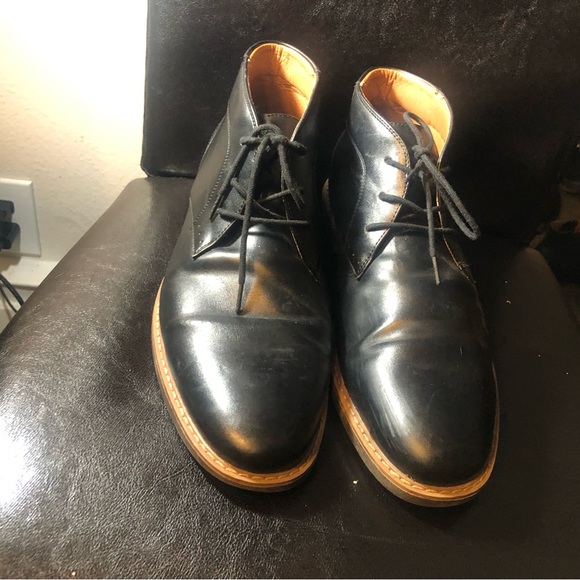 Nunn Bush Hawley Men's Wide Dual Comfort Black Lace Up Chukka Boots Size 12M - Picture 2 of 16